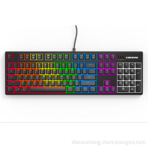 Real Cherry Mx Switch Mechanical Keyboard with 104keys